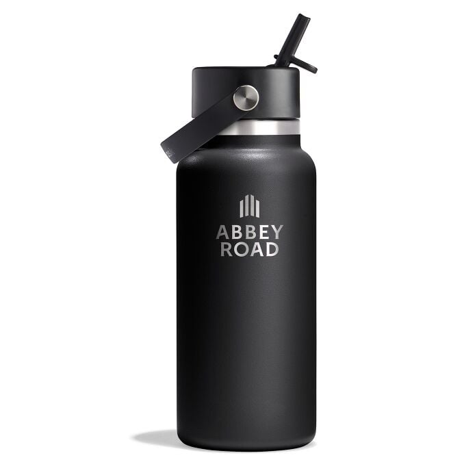 32 oz WM Flex Straw Bottle - Hydro Flask + Abbey Road A7