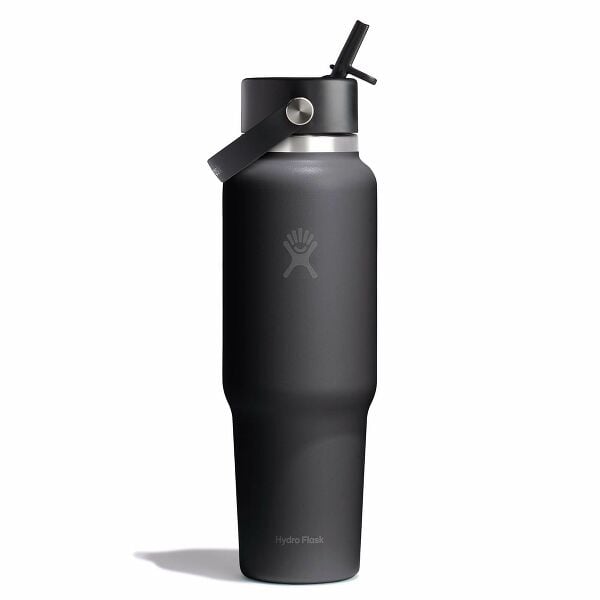 40 oz Travel Bottle with Flex Straw Cap R9