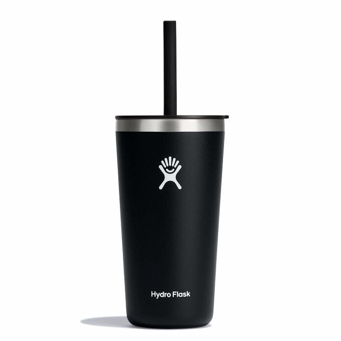 20 oz All Around™ Tumbler with Straw Lid - Black E5