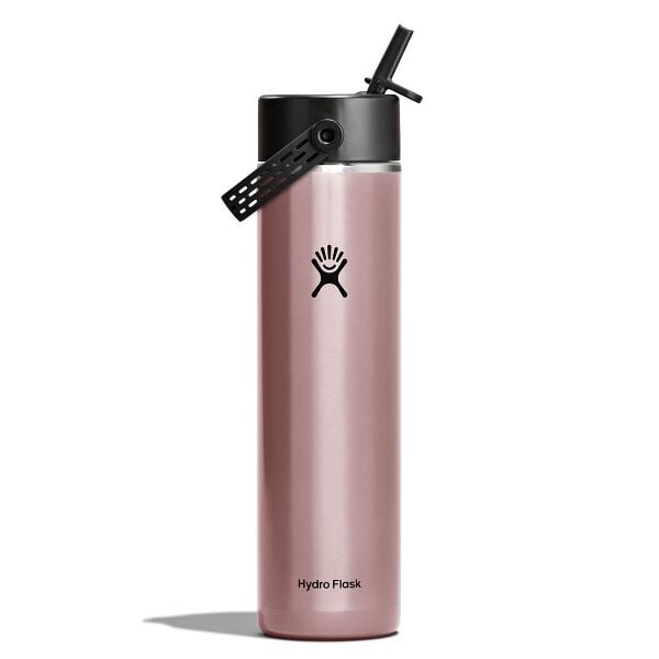 24 oz Lightweight Flex Straw Bottle X2