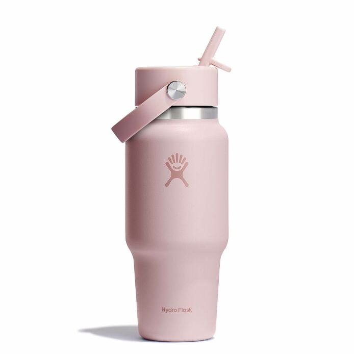 24 oz Travel Bottle with Flex Straw Cap Q9